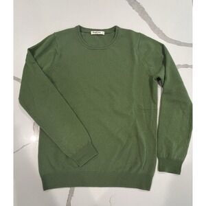 WoolOvers Women's Pullover Sweater Top‎ Small Green